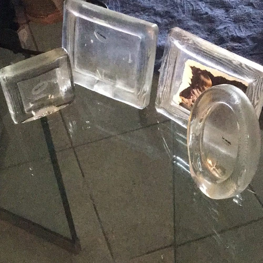 GLASS PICTURE FRAMES NEW